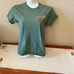 BOGO Harley Davidson Deadwood Shirt. Green. Size S